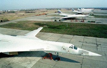 Tu-160 spadł z powodu "problemów technicznych"