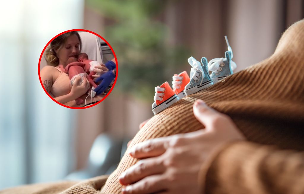 Czy bliźnięta nawiązują więź jeszcze w łonie matki? Ten film jest na to dowodem
