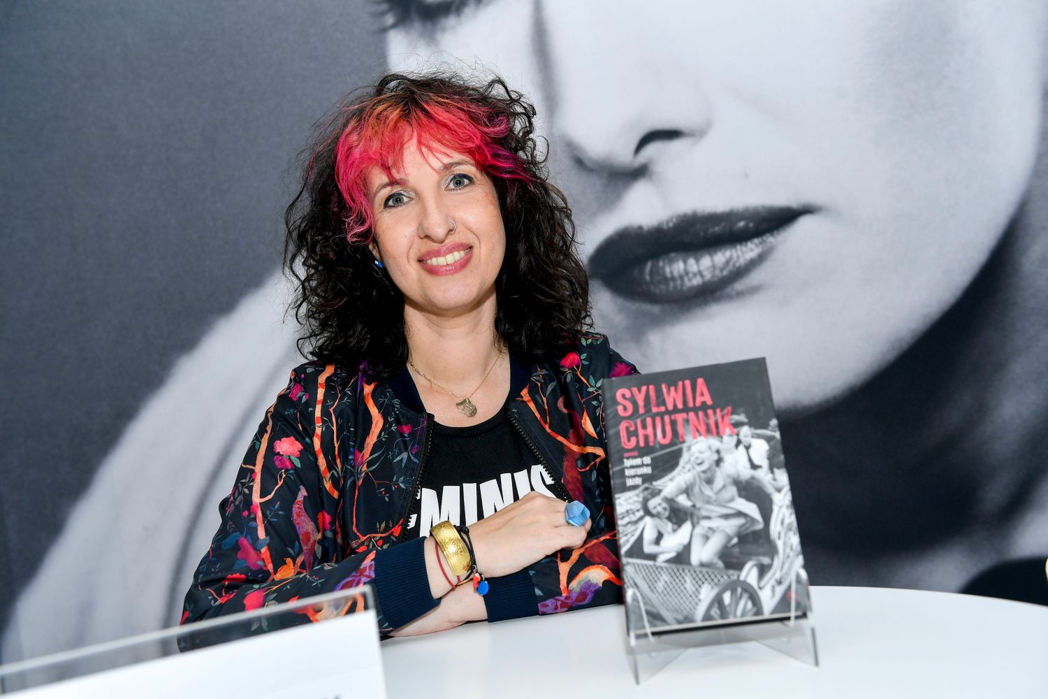 Sylwia Chutnik - targi książki w Warszawie (fot. AKPA)