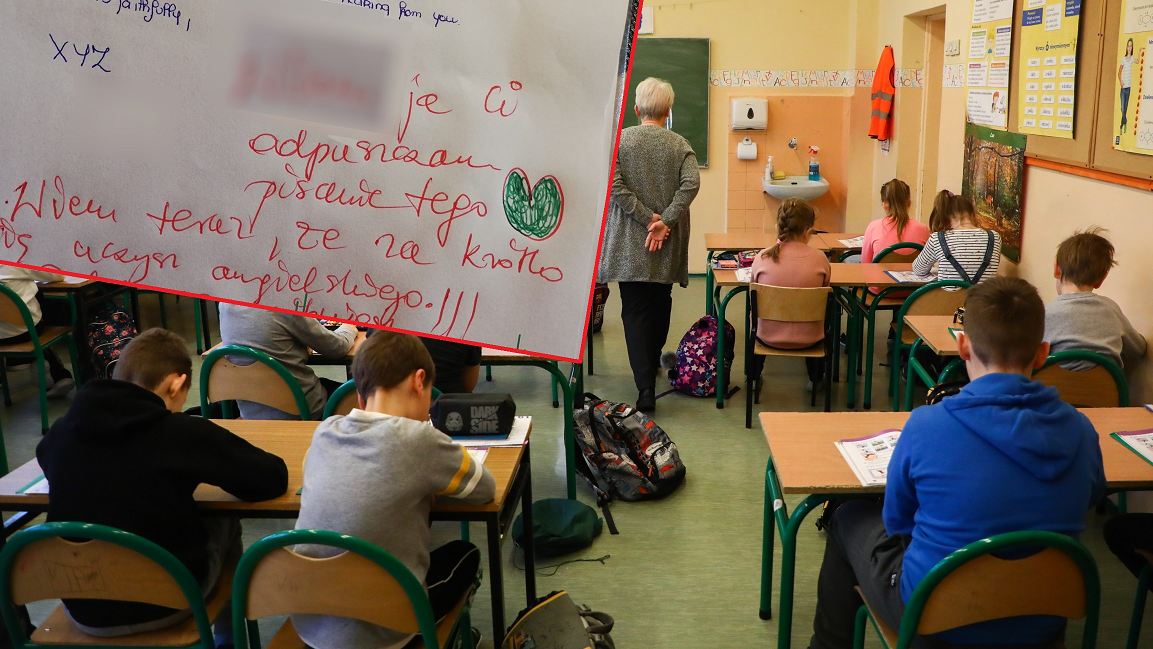 Zamiast oceny otrzymała komentarz. Piękny gest nauczycielki