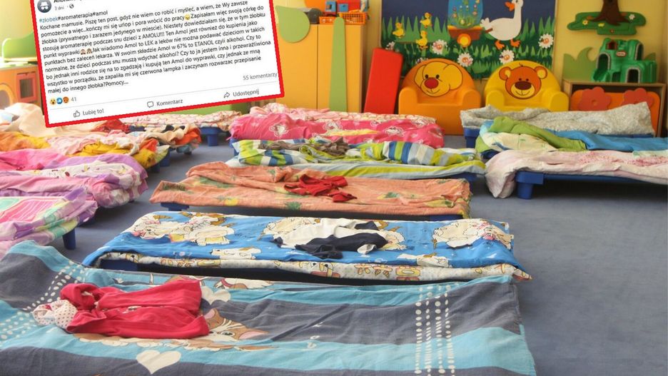 Skandal w żłobku. Nauczycielki miały inhalować dzieci Amolem