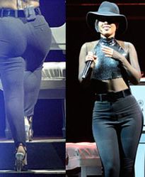 Alicia Keys lubi swoją krągłą pupę!