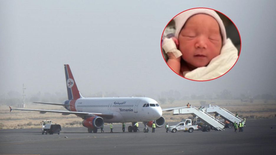 Podczas lotu jedna z pasażerek zaczęła rodzić