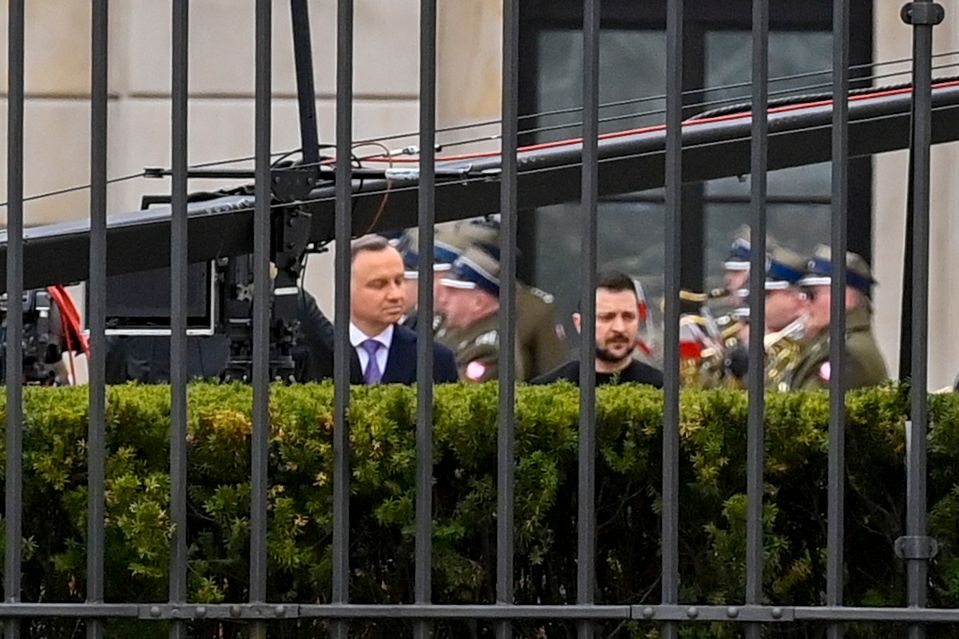 Andrzej Duda, Wołodymyr Zełenski Fot. AKPA