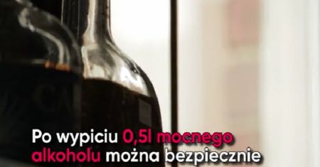 Piłeś? Zobacz, kiedy możesz wsiąść za kierownicę (WIDEO)