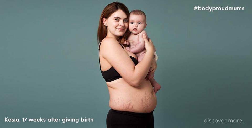 Ciało w ciąży zmienia się, powodując u mam dyskomfort i problem z akceptacją siebie