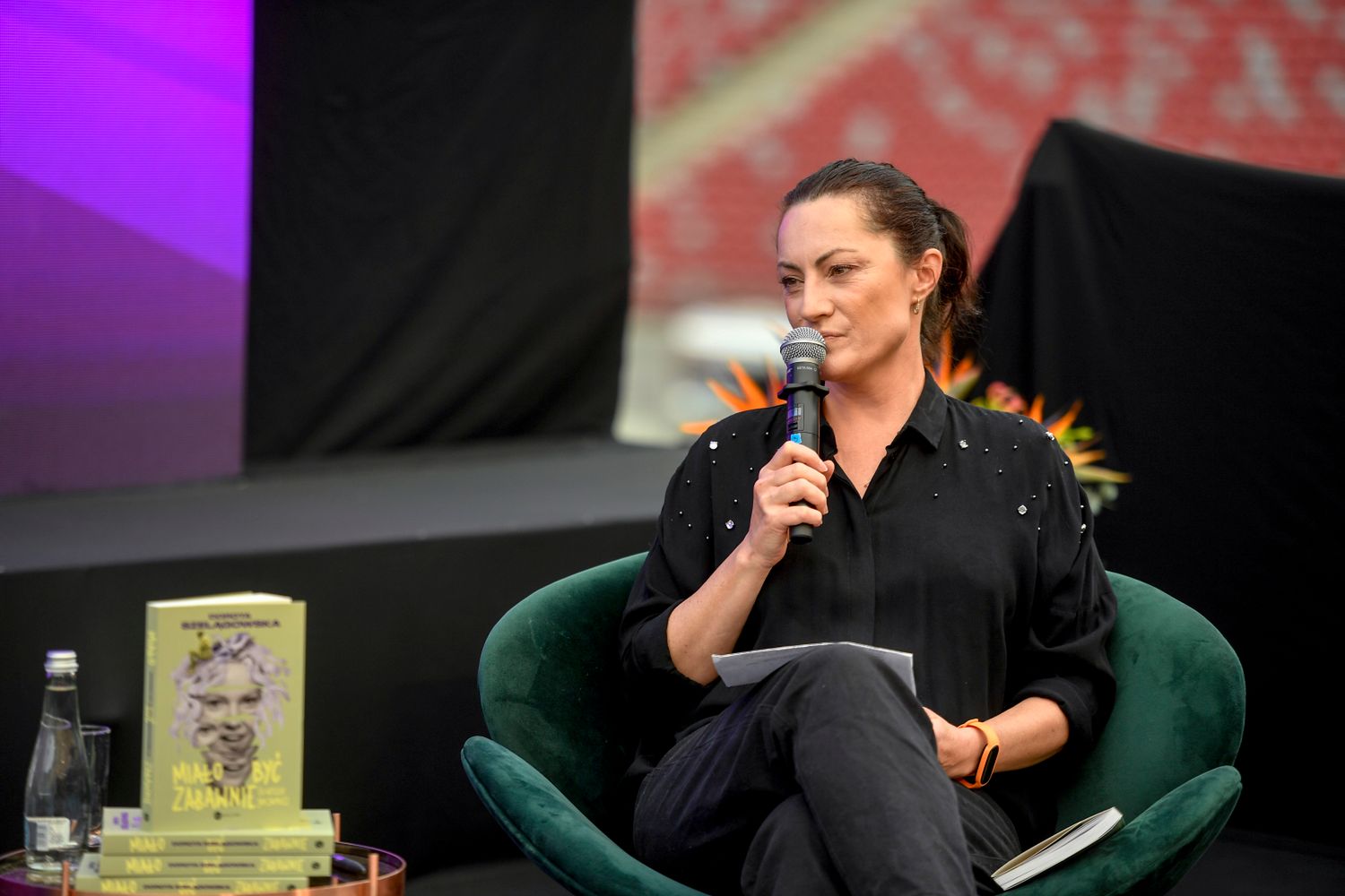 Iwona Kutyna - targi książki w Warszawie (fot. AKPA)