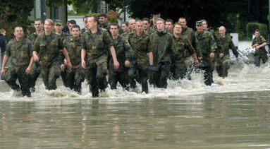 Powodzie w południowej i środkowej Europie
