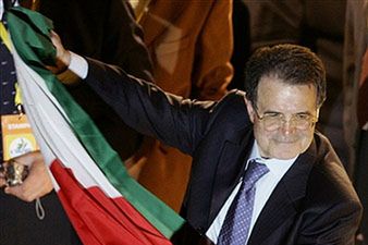 Prodi podzieli się zwycięstwem z Berlusconim