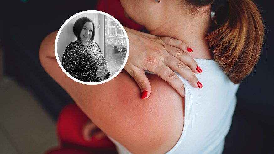 Jedynym objawem był ból ramienia. Rak rozprzestrzenił się na wątrobę, płuca i kręgosłup