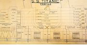 Historyczny rysunek Titanica na aukcji