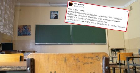 Pokazał mamie pracę domową. Nie wiedziała, co powiedzieć