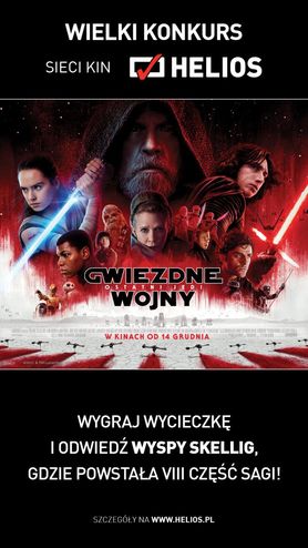 "Gwiezdne wojny: Ostatni Jedi" w kinach Helios!