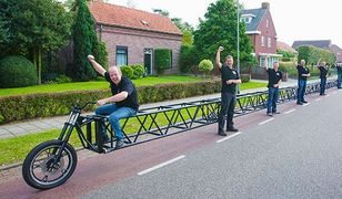 Najdłuższy rower świata wpisany do Księgi Rekordów Guinnessa