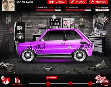 Zagraj w "Pimp My Ride by Coca-Cola Zero" i odpicuj swoją wirtualną brykę!