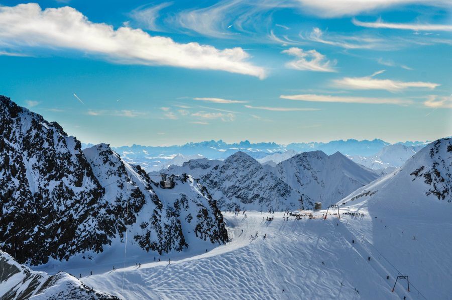 Lodowiec Stubai - atrakcje