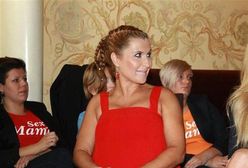 Kasia Skrzynecka w ciąży i w... mini!