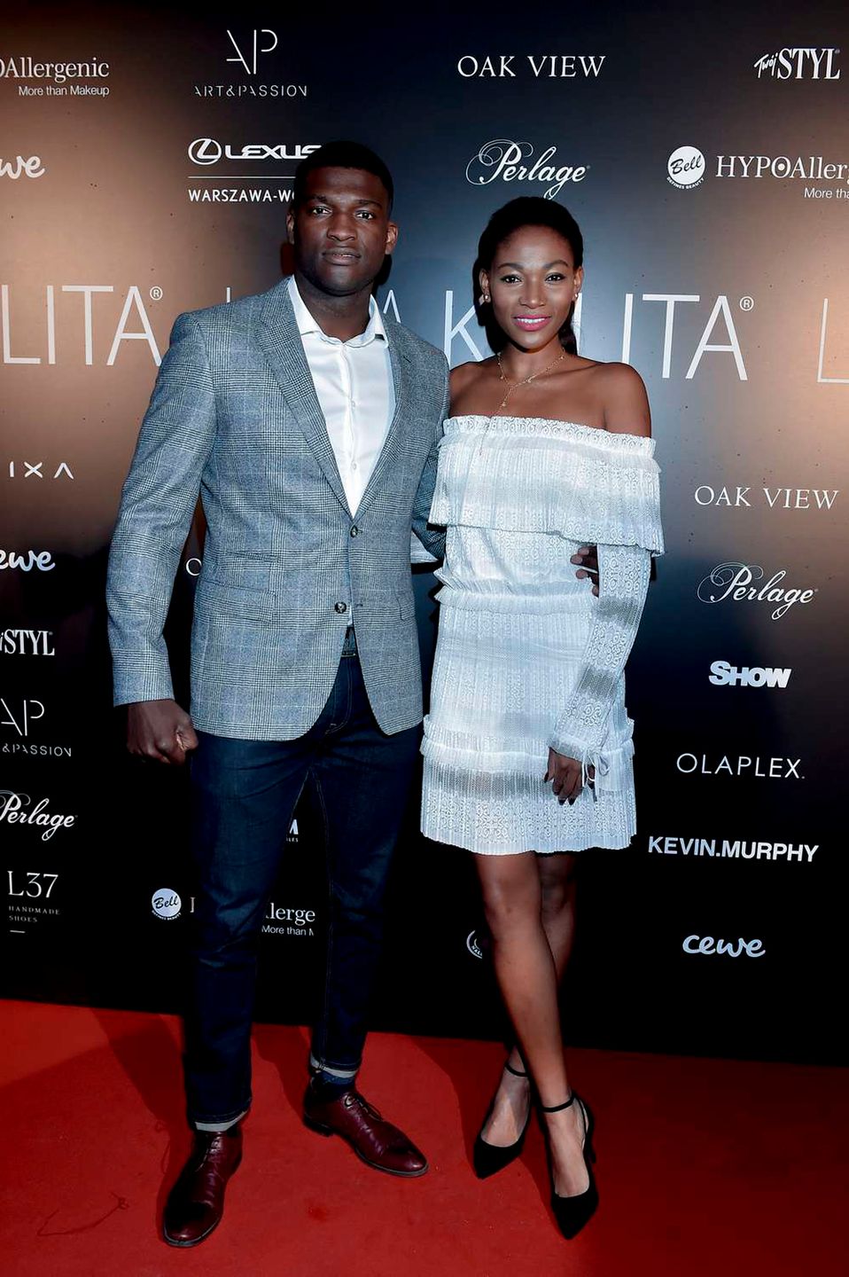 Osi Ugonoh z bratem Izu – pokaz haute couture Lidii Kality