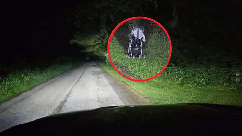 Widzisz dziecięcy wózek zostawiony przy drodze? Pod żadnym pozorem nie wysiadaj z samochodu