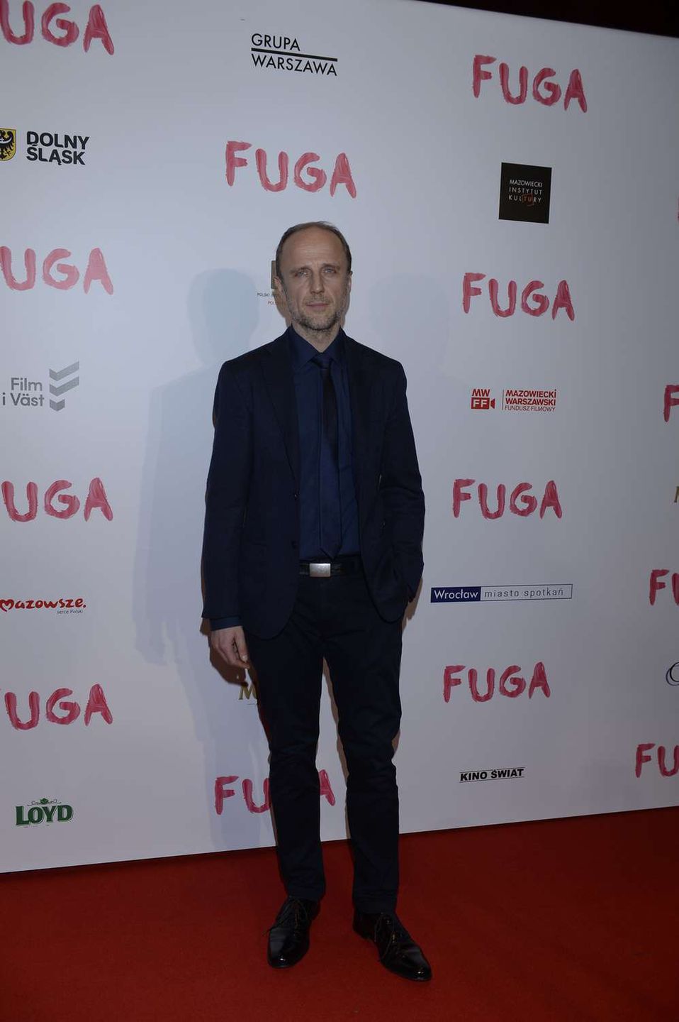 Łukasz Simlat - premiera filmu "Fuga"