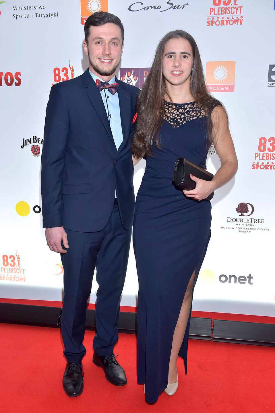 Maria Springwald z partnerem - Gala Mistrzów Sportu 2018, Sportowiec Roku 2017