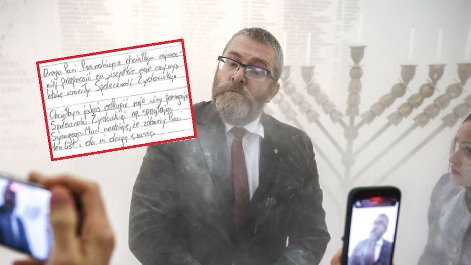 Chcieli być jak Braun. Nastolatkowie z Wrocławia zniszczyli chanukowy świecznik i spalili flagę Izraela