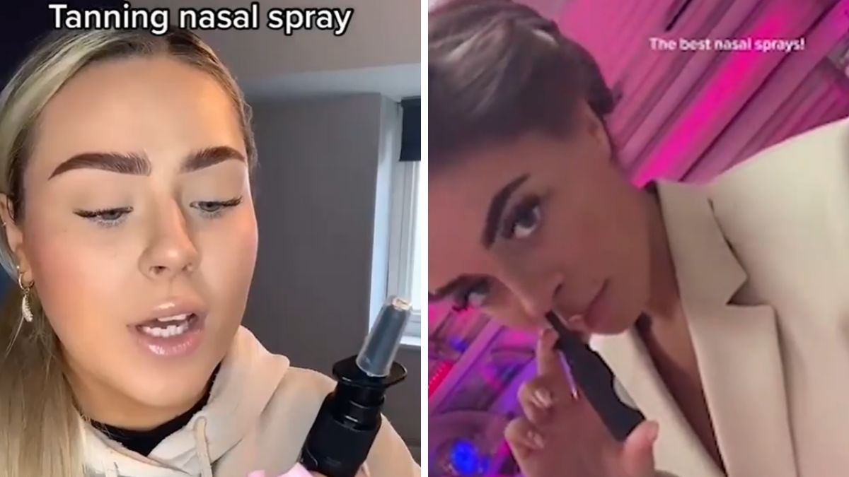 Spray do nosa alternatywą dla solarium? Lekarze ostrzegają przed niebezpiecznym trendem