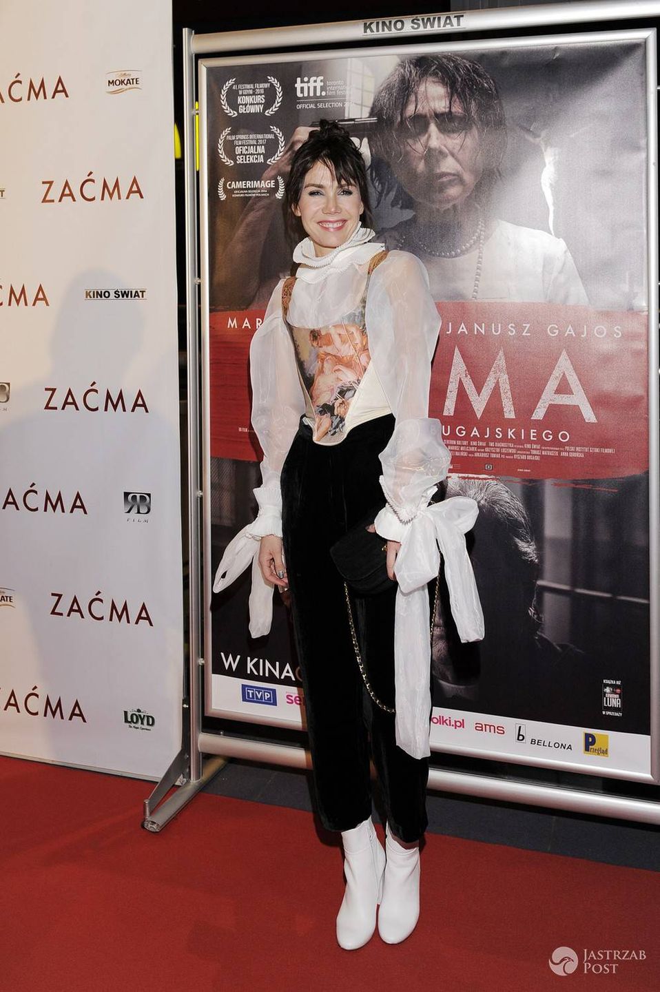 Olga Bołądź - premiera filmu Zaćma