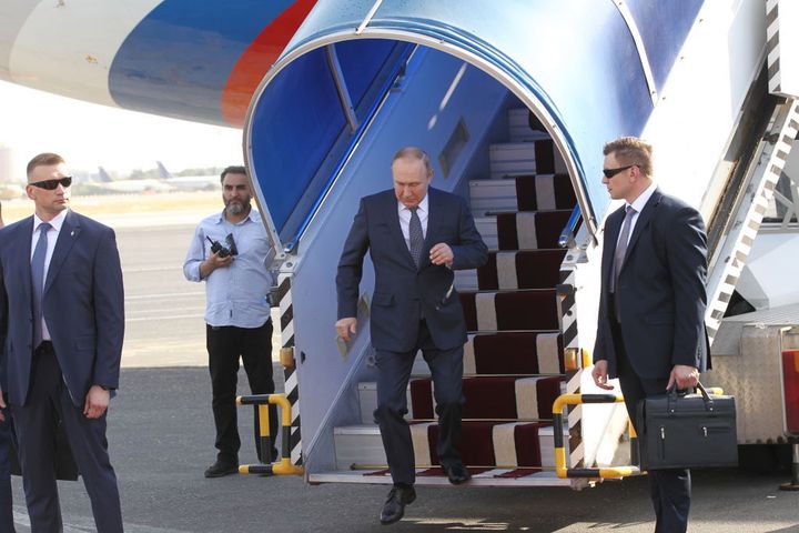 19 lipca Putin pojawił się w Teheranie