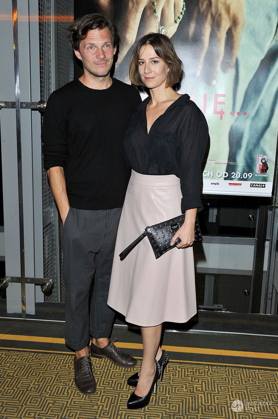 Michał Englert i Maja Ostaszewska (fot. AKPA)