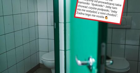 Wstydzą się okresu. Nauczycielka kazała okłamywać chłopców