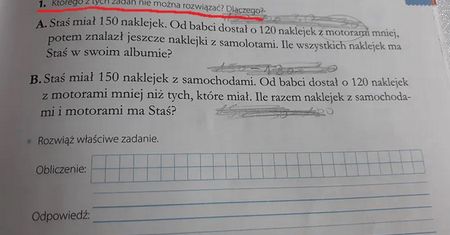 Zadanie z matematyki bez rozwiązania. Z pomocą przyszli internauci