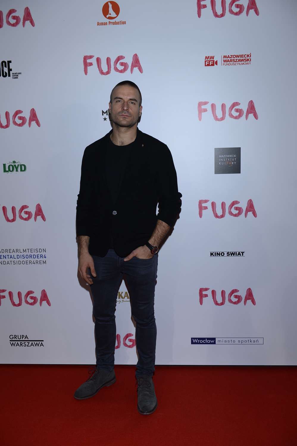 Piotr Stramowski - premiera filmu "Fuga"