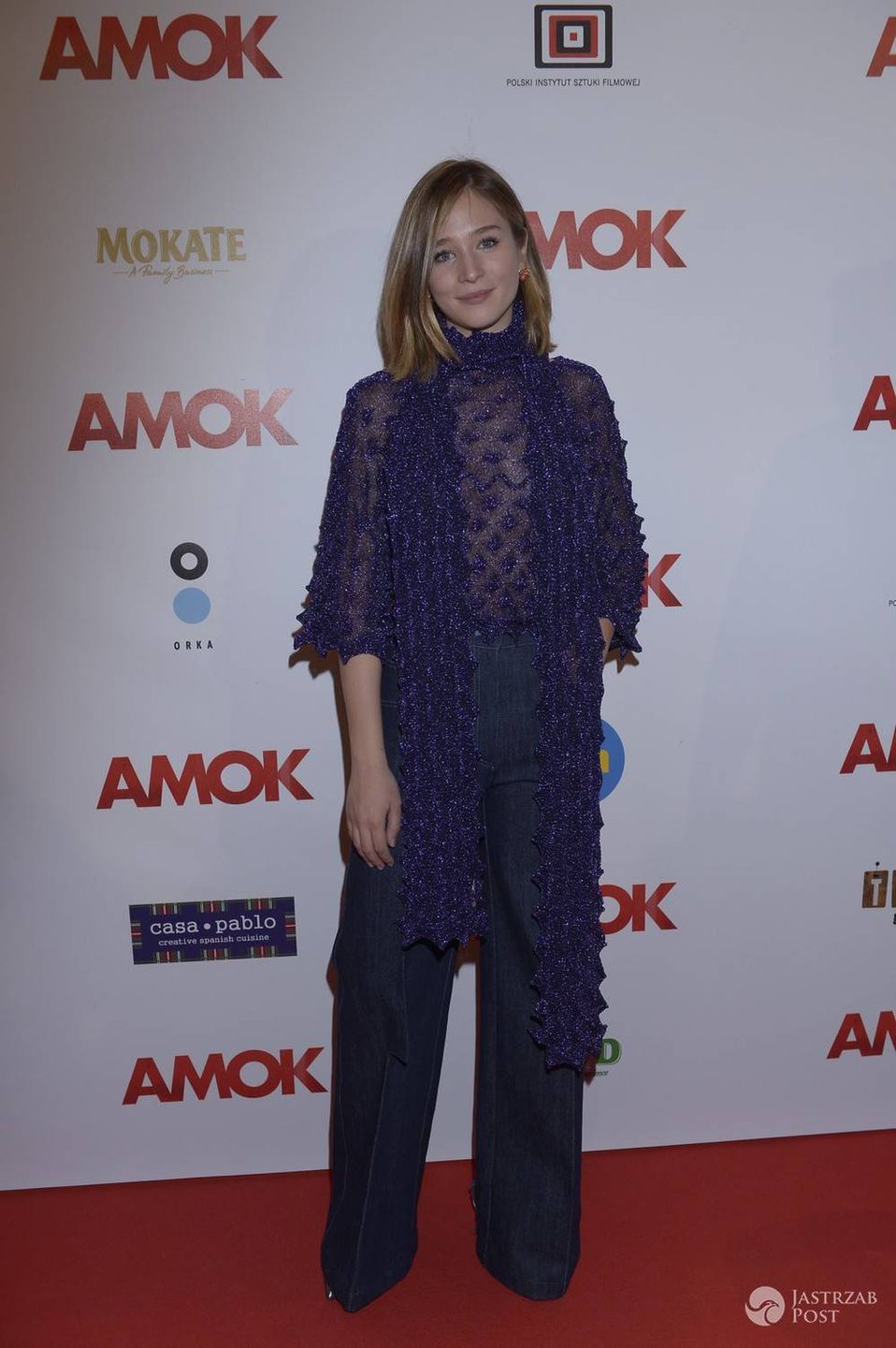 Zofia Wichłacz - premiera filmu Amok