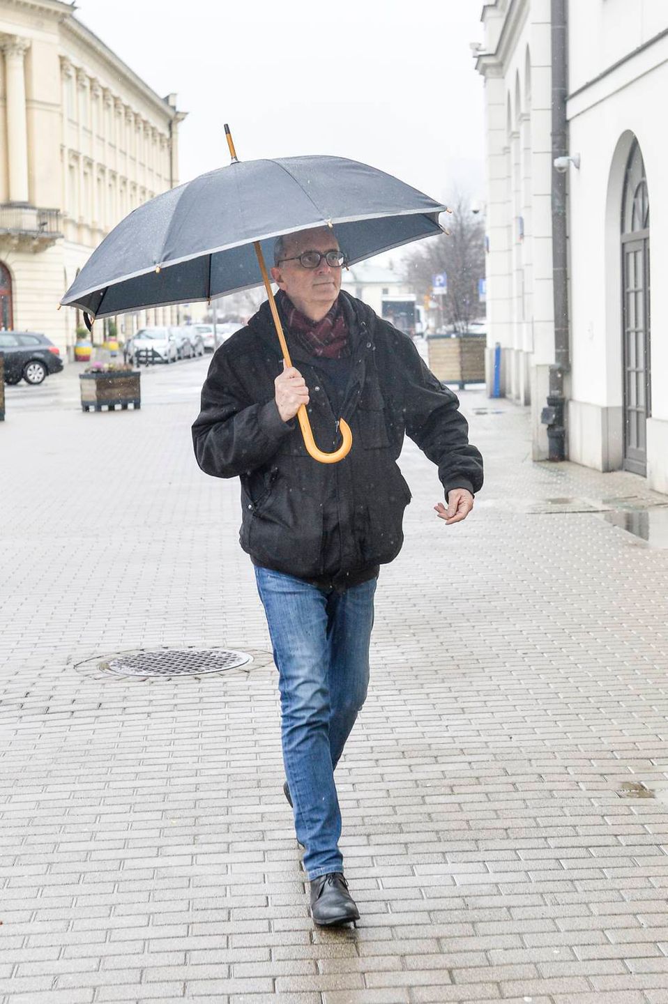 Michał Ogórek - pogrzeb Jerzego Gruzy