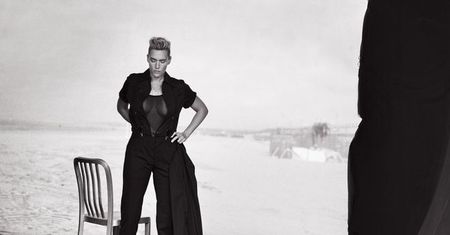 Kate Winslet w męskich stylizacjach dla "L'Uomo Vogue"