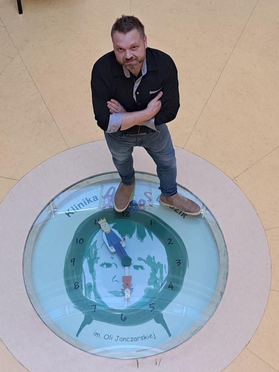 Piotr Pawlak, fizjoterapeuta, koordynator zespołu terapeutów w klinice