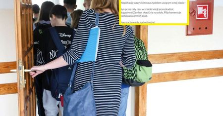 Taką wiadomość dostała od nauczycielki. "Jego zachowanie jest wstrętne!"