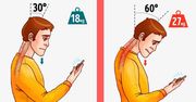 Używanie smartfonów i poważne problemy z postawą. Jak tego uniknąć?