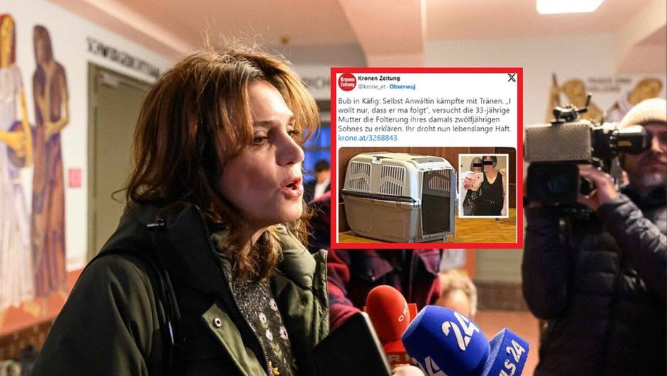 Matka-potwór sądzona za próbę zabójstwa. Zamykała syna w klatce dla psa