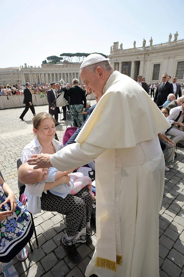 Spotkanie Marysi z papieżem Franciszkiem