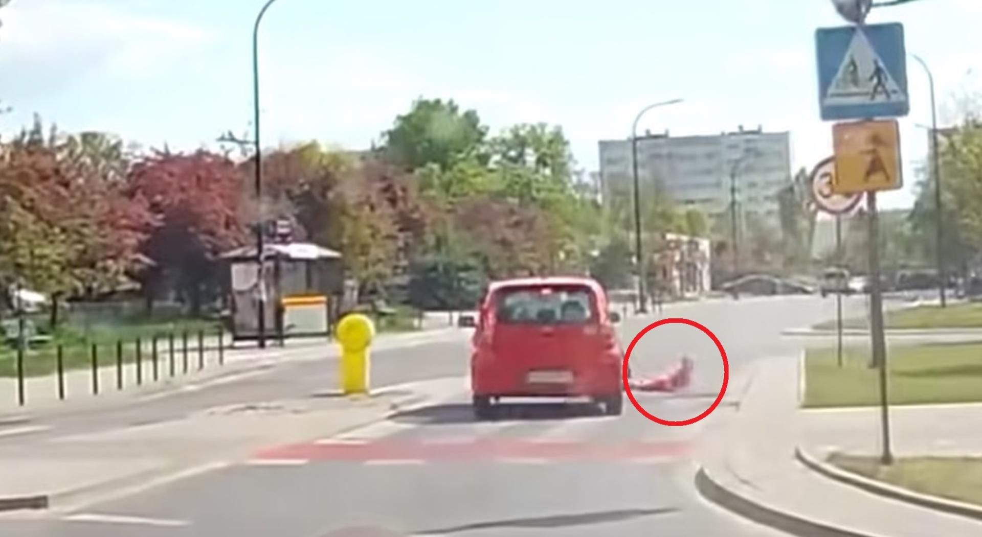 Potrącił dziewczynkę i odjechał