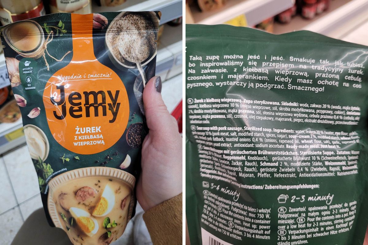 JemyJemy. &quot;Żurek z kiełbasą wieprzową&quot;