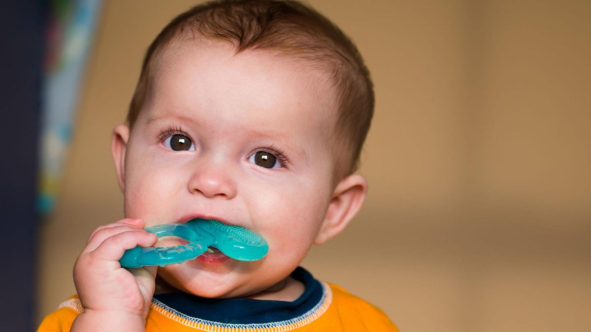 Biegunka przy ząbkowaniu