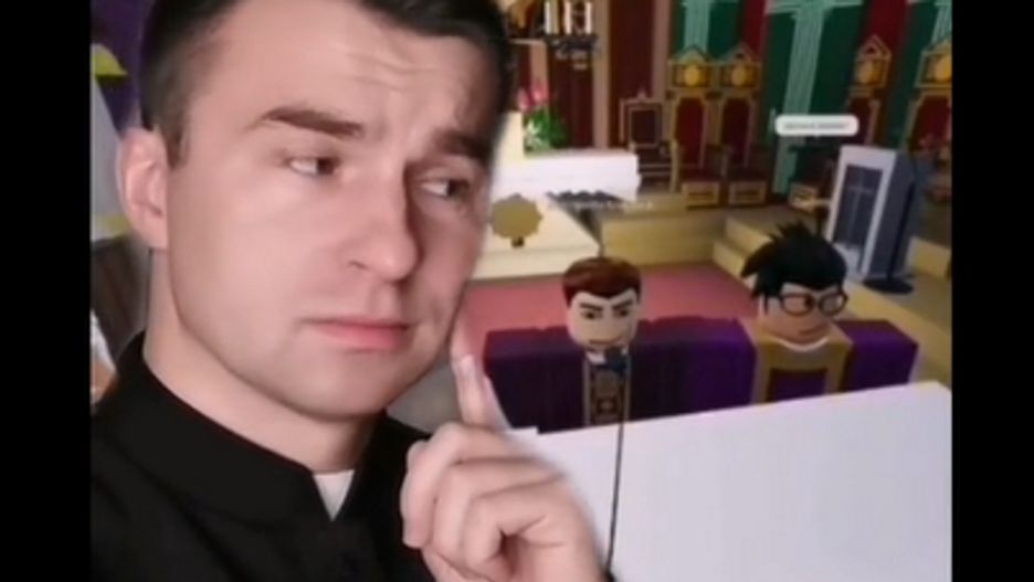 Popularny ksiądz-tiktoker komentuje wirtualną "zabawę w mszę"