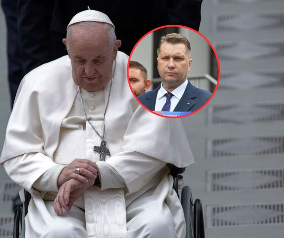 Przemysław Czarnek krytykuje papieża. "Jest mi wstyd"