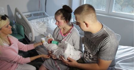 Ciężarna Paulina z Zawiercia przeszła udar. Urodziła zdrową córeczkę