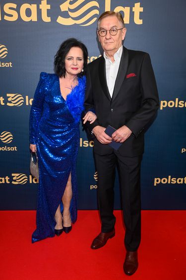 Jolanta Fajkowska, Krzysztof Karpiński - 30-lecie Polsatu (fot. AKPA)