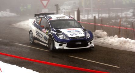 Hirvonen prowadzi w Monte Carlo