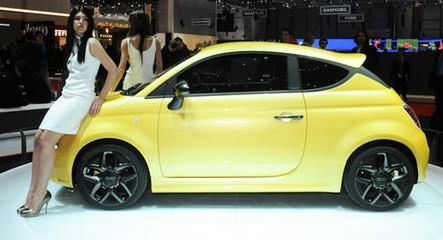 Fiat 500 Coupe Zagato - zielone światło